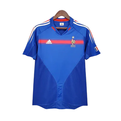 Camisa Retrô Torcedor Masculina França 2004