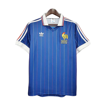 Camisa França Retrô 1982 Azul
