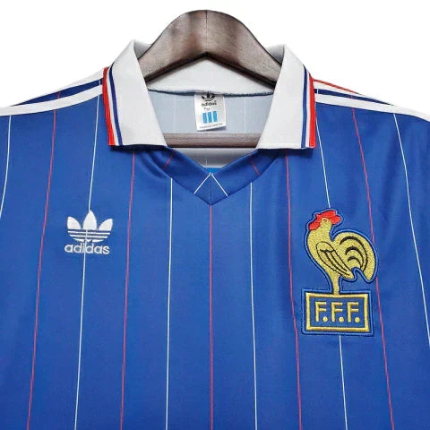 Camisa França Retrô 1982 Azul