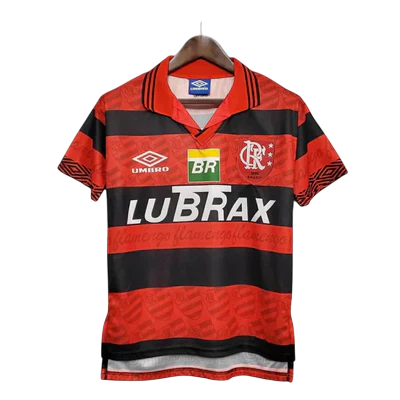 Camisa Flamengo Retrô 1995 Vermelha e Preta