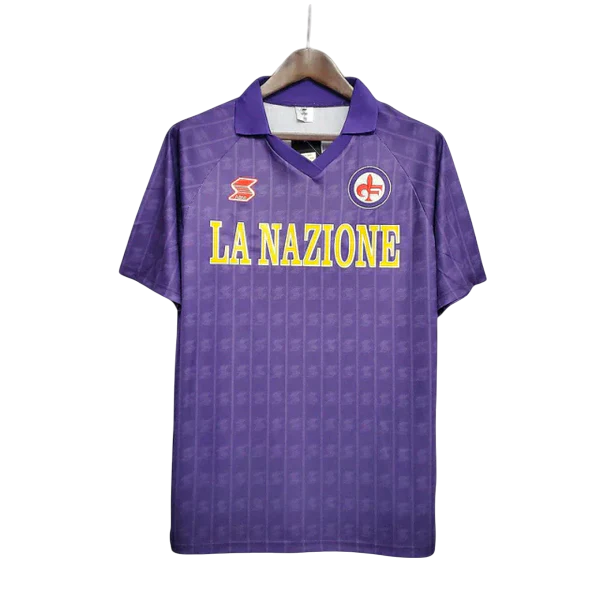 Camisa Fiorentina Retrô 1989/1990 Roxa - ABM