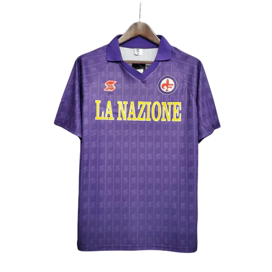 Camisa Fiorentina Retrô 1989/1990 Roxa - ABM