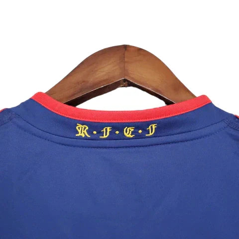 Camisa Retrô Torcedor Masculina Espanha 2010