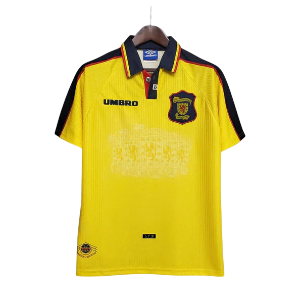 Camisa Escócia Retrô 1996/1998 Amarela