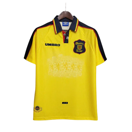Camisa Escócia Retrô 1996/1998 Amarela