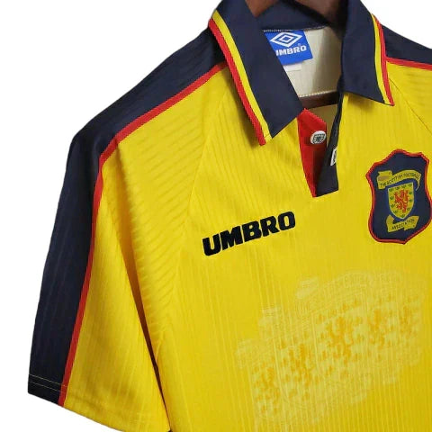 Camisa Escócia Retrô 1996/1998 Amarela