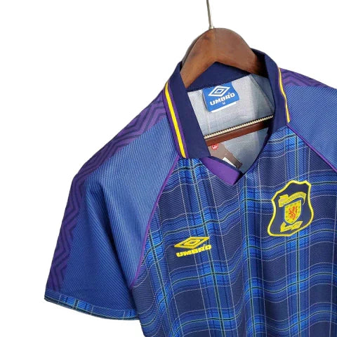 Camisa Escócia Retrô 1994/1996 Azul