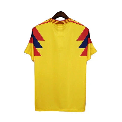 Camisa Retrô Torcedor Masculina Colômbia 1990