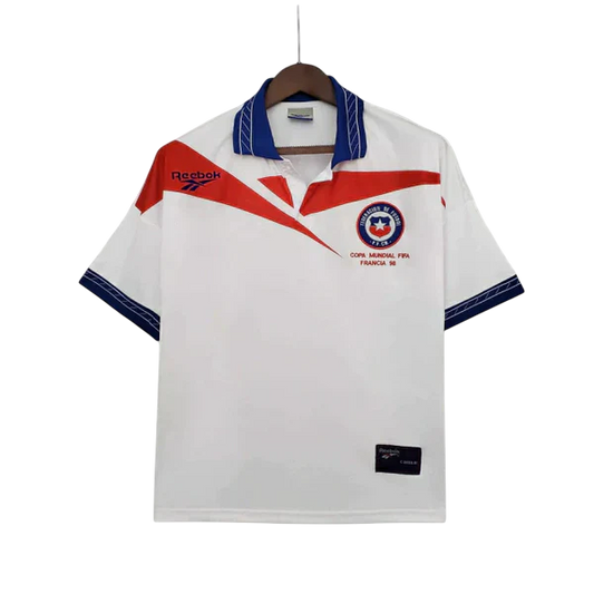 Camisa Chile Retrô 1998 Branca - Reebok
