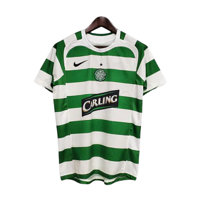 Camisa Celtic Retrô 2005/2006 Verde e Branca