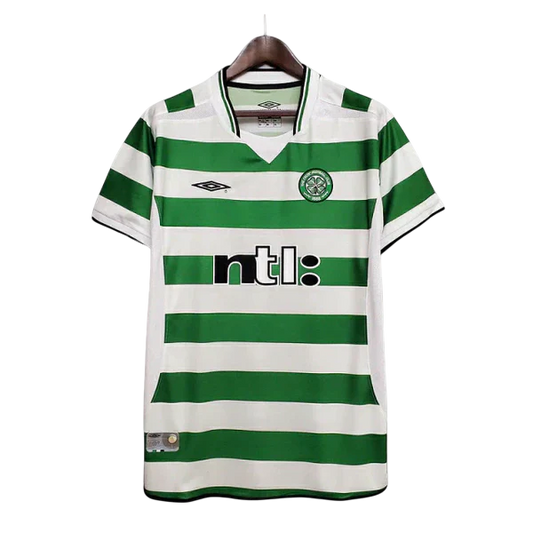 Camisa Celtic Retrô 2001/2003 Verde e Branca