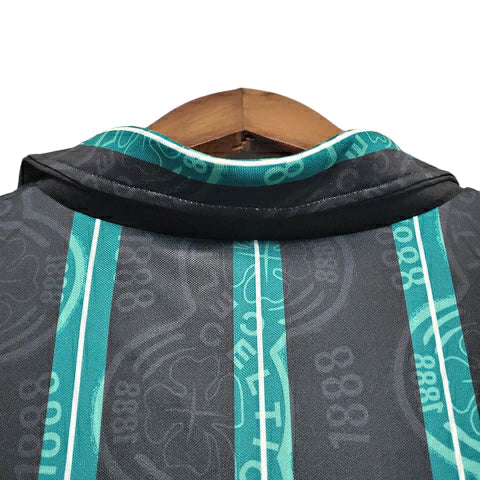 Camisa Celtic Retrô 1992/1993 Preta e Verde
