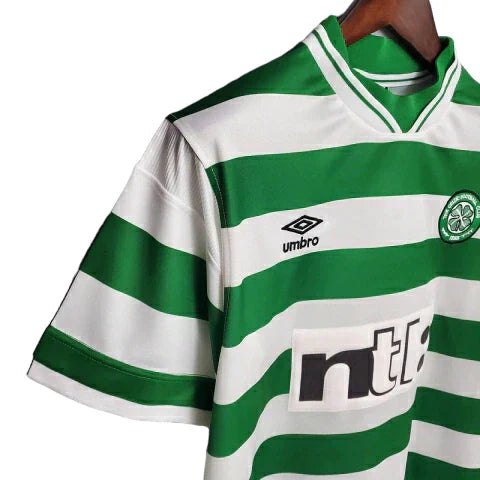 Camisa Celtic Retrô 1999/2000 Verde e Branca