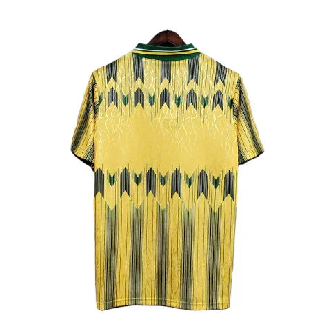 Camisa Celtic Retrô 1991/1992 Amarela e Verde