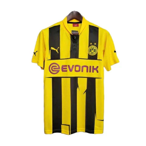Camisa Borussia Dortmund Retrô 12/13 - Amarela e Preta