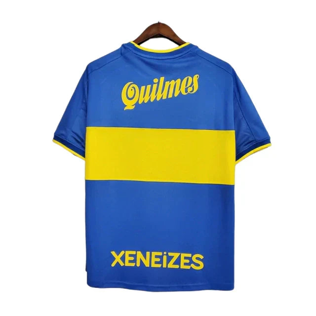 Camisa Boca Juniors Retrô 99/00 - Azul e Amarela