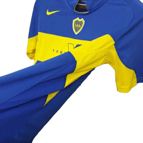 Camisa Boca Juniors Retrô 2005 Azul e Amarela
