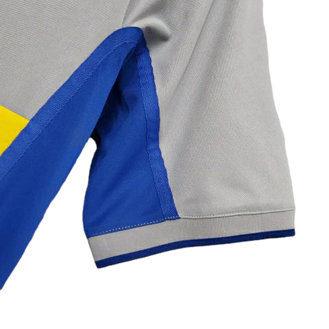 Camisa Boca Juniors Retrô 2002 Cinza