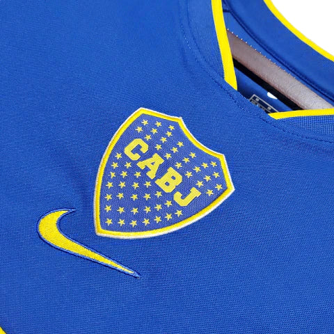 Camisa Boca Juniors Retrô 2002 Azul e Amarela