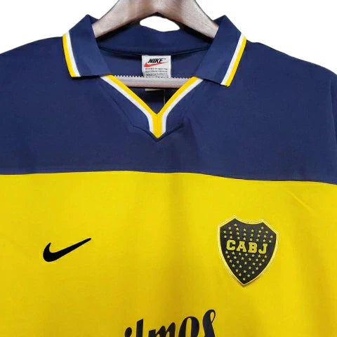 Camisa Boca Juniors Retrô 1999 Azul e Amarela