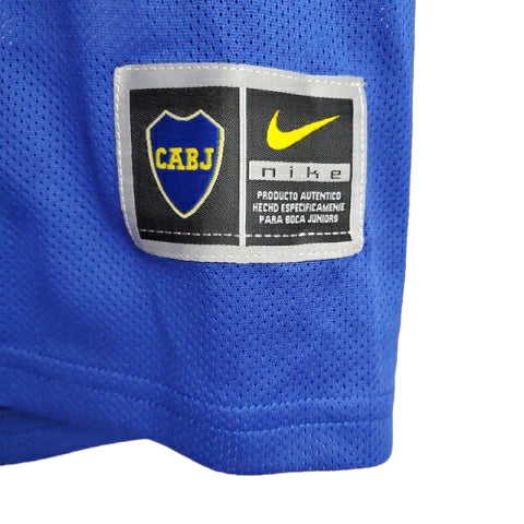 Camisa Boca Juniors Retrô 03/04 - Azul e Amarela