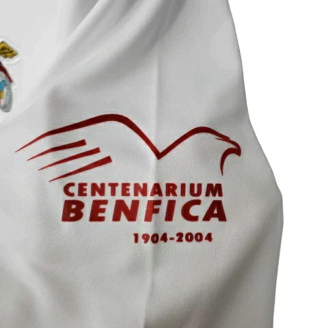 Camisa Benfica Retrô 2004/2005 Branca