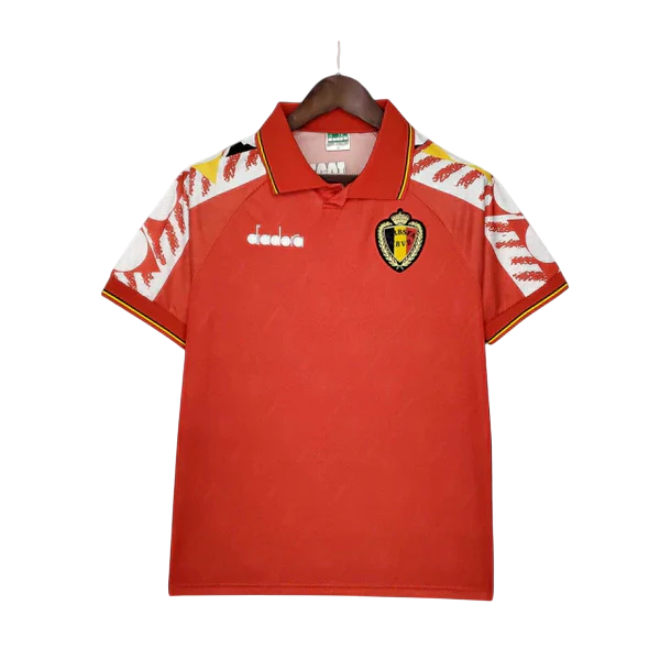 Camisa Bélgica Retrô 2004/2005 Vermelha