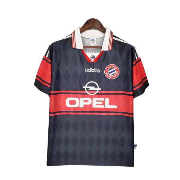Camisa Retrô Torcedor Masculina Bayern de Munique 1997