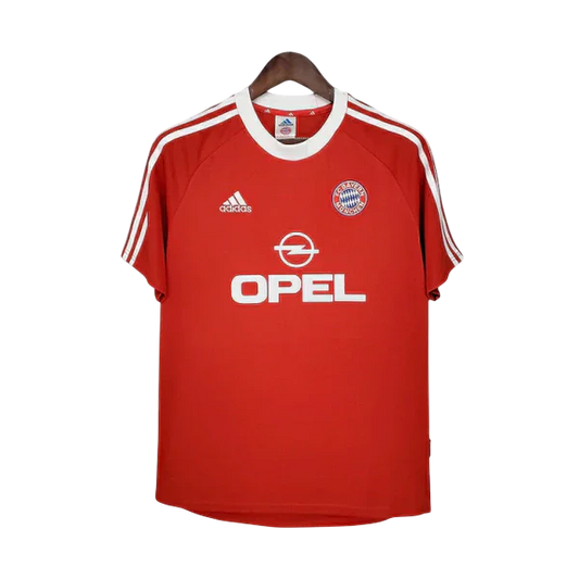 Camisa Bayern de Munique Retrô 2000/2001 Vermelha
