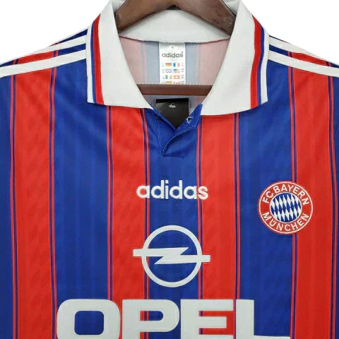 Camisa Retrô Torcedor Masculina Bayern de Munique 1995