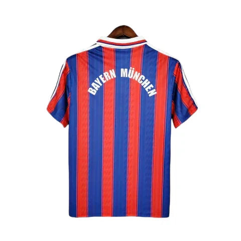Camisa Bayern de Munique Retrô 1995/1997 Azul e Vermelha