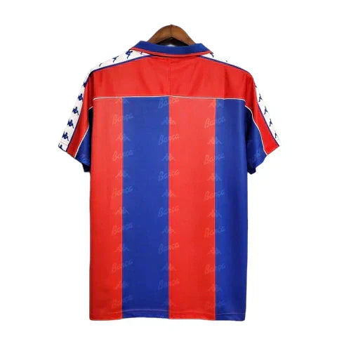 Camisa Barcelona Retrô 92/95 - Azul e Grená