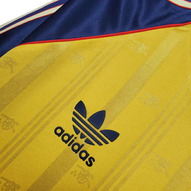 Camisa Arsenal Retrô 1988/1989 Amarela