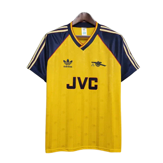 Camisa Arsenal Retrô 1988/1989 Amarela