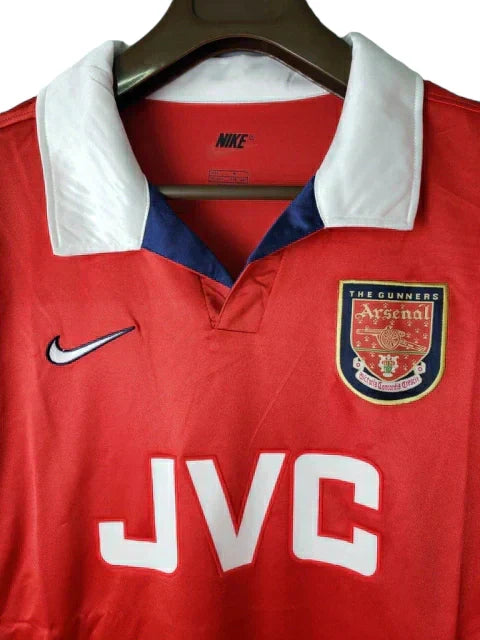 Camisa Retrô Torcedor Masculina Arsenal 1998