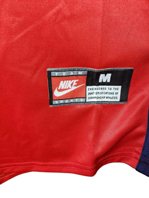 Camisa Arsenal Retrô 1998 Vermelha e Branca