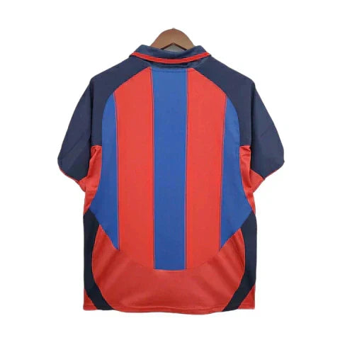 Camisa Retrô Torcedor Masculina Barcelona 2003
