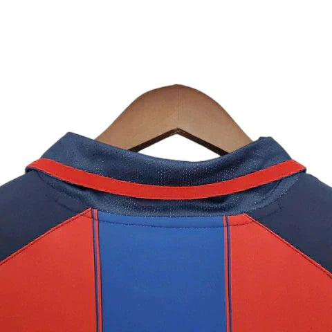 Camisa Retrô Torcedor Masculina Barcelona 2003
