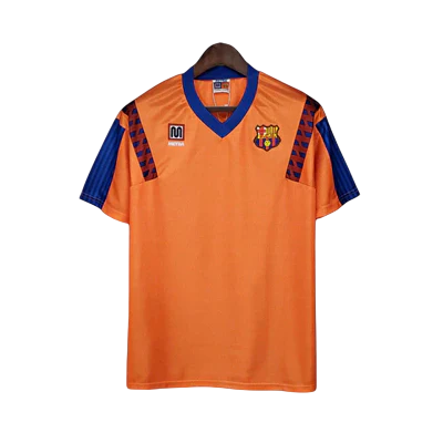 Camisa Retrô Torcedor Masculina Barcelona 1989