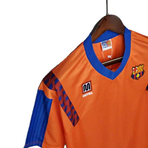 Camisa Retrô Torcedor Masculina Barcelona 1989