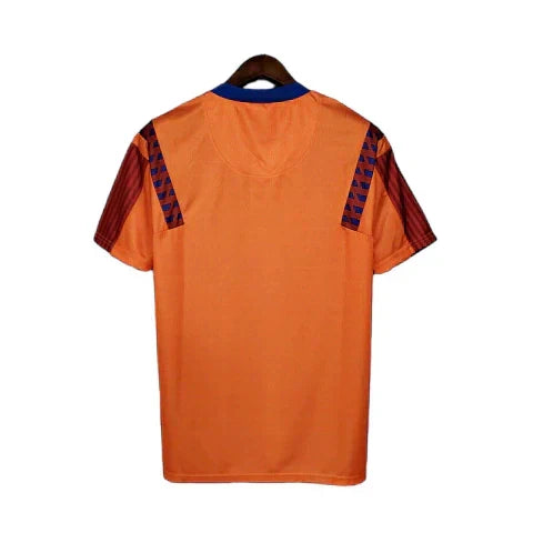 Camisa Retrô Torcedor Masculina Barcelona 1989