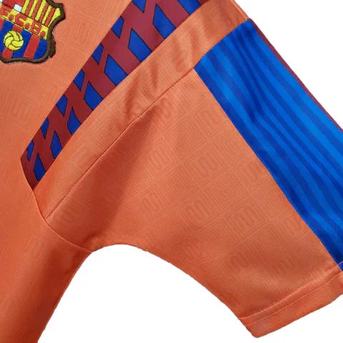 Camisa Retrô Torcedor Masculina Barcelona 1989