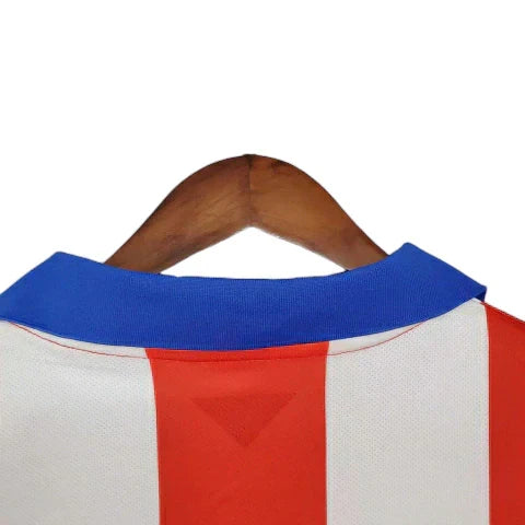 Camisa Atlético de Madrid Retrô 2014/2015 Branca e Vermelha