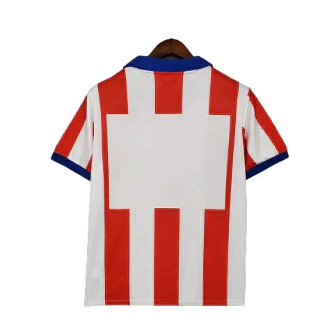 Camisa Atlético de Madrid Retrô 2014/2015 Branca e Vermelha