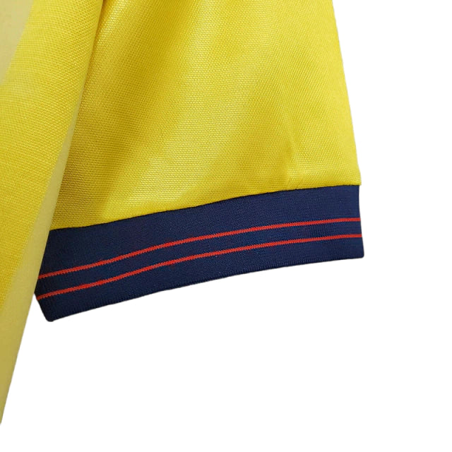 Camisa Arsenal Retrô 1983/1986 Amarela