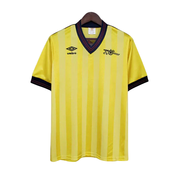 Camisa Arsenal Retrô 1983/1986 Amarela