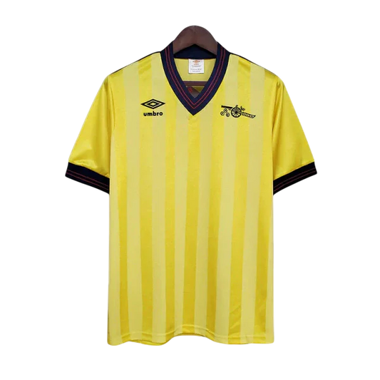 Camisa Arsenal Retrô 1983/1986 Amarela