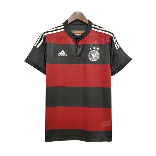 Camisa Alemanha Retrô 2014 - Preto e Vermelha