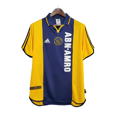 Camisa Ajax Retrô 2000/2001 Azul e Amarela