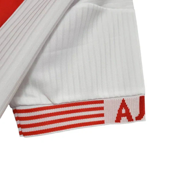 Camisa Ajax Retrô 1997/1998 Vermelha e Branca
